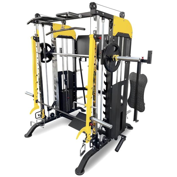 Multifunctional Smith With Dual Adjustable Pulley