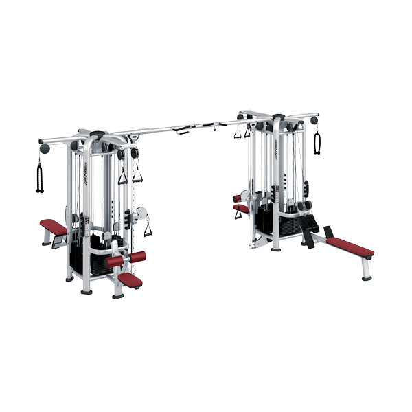 Multi Jungle 8-Stack Gym Fitness Station